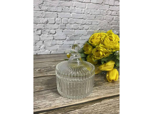 Цукерниця Olens Прозорий купол 102-65 400 мл - Фото 1