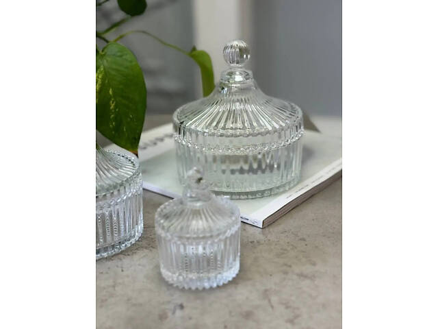 Цукерниця Olens Прозорий купол 102-65 400 мл - Фото 3