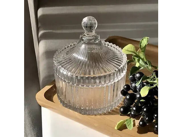 Цукерниця Olens Прозорий купол 102-65 400 мл - Фото 4