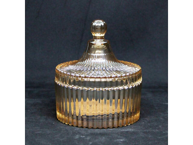 Цукерниця Olens Золотий купол 102-62 400 мл золотиста - Фото 1