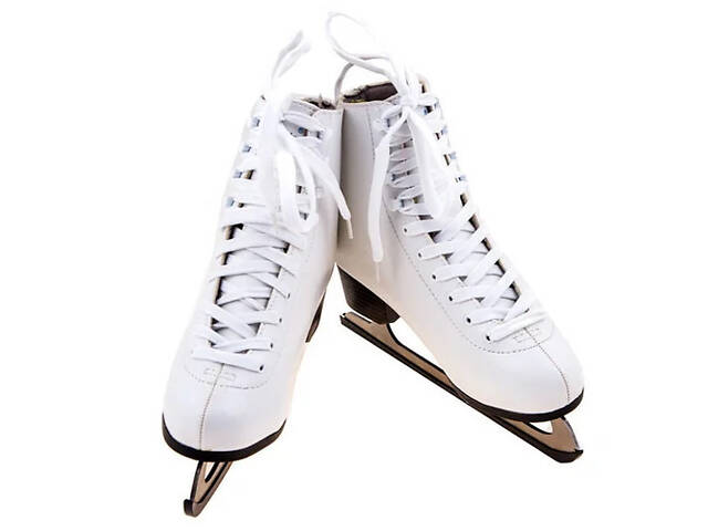 Коньки фигурные с мехом Sprinter 215M, белые, 37р (стелька 23,5см) - Фото 2