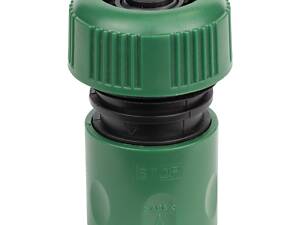 Коннектор ½' быстросъёмный аквастоп для шланга ¾' (ABS) GRAD (5016125)