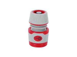 Коннектор для шланга с аквастопом Intertool - 1/2' x 1/2' Pro