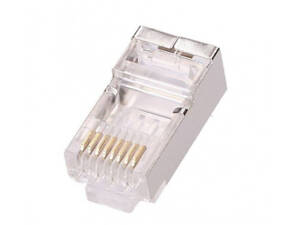 Коннектор PiPo RJ-45 8P8C FTP Cat-5 (100 шт - уп.) Q100
