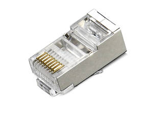 Коннектор RITAR RJ-45 8P8C FTP Cat-6 экранированный (100 шт/уп.) Q100