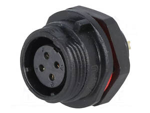 Коннектор WEIPU SP1312/S4 4pin мама IP68