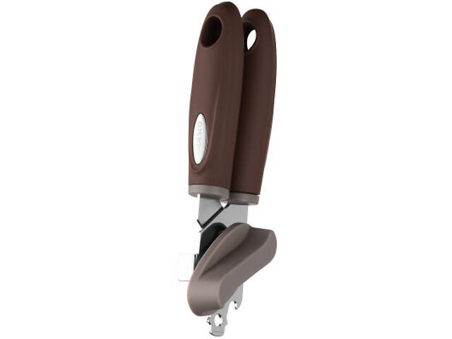 Консервный нож Ardesto Gemini, 19.9см, нержавіюча сталь, пластик, сіро-коричневий (AR2162PG) - Фото 3