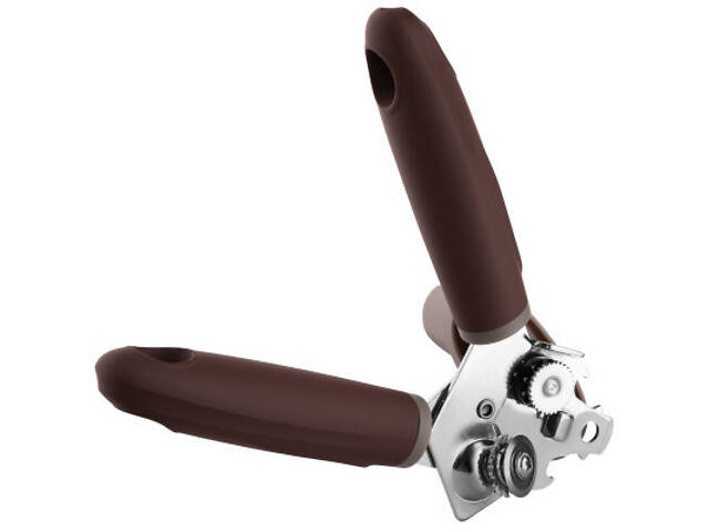 Консервный нож Ardesto Gemini, 19.9см, нержавіюча сталь, пластик, сіро-коричневий (AR2162PG) - Фото 8