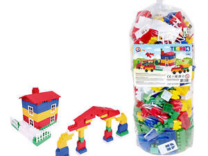 Конструктор №4 0526 (6) 'Technok Toys' 190 деталей, в пакете