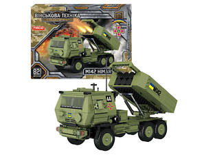 Конструктор 59659 (12) 'Teko', 821 деталь, 'M142 HIMARS', в коробке
