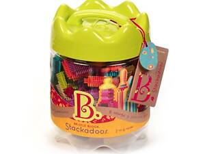 Конструктор-бристл - МЕГАПОЛИС (68 деталей, в банке)