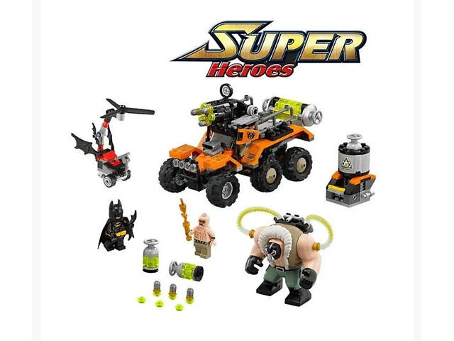 Конструктор Decool 7130 Хімічна атака Бейна - 366 дет. - Фото 3