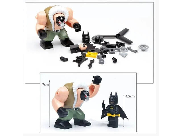 Конструктор Decool 7130 Хімічна атака Бейна - 366 дет. - Фото 5