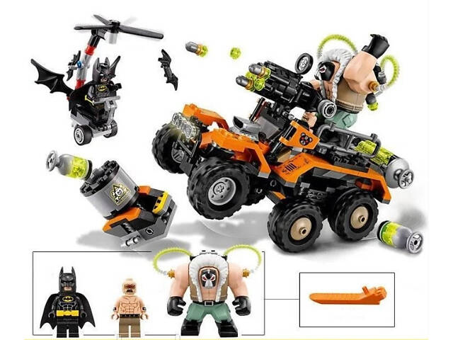 Конструктор Decool 7130 Хімічна атака Бейна - 366 дет. - Фото 9