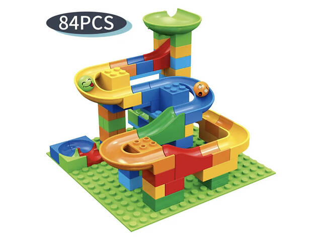 Конструктор для дітей 88 кубиків дитячий конструктор - Фото 3