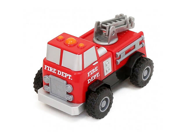 Конструктор для маленьких POPULAR Playthings Build-a-Truck Rescue рятувальні машинки (швидка, пожежна, поліція) - Фото 4