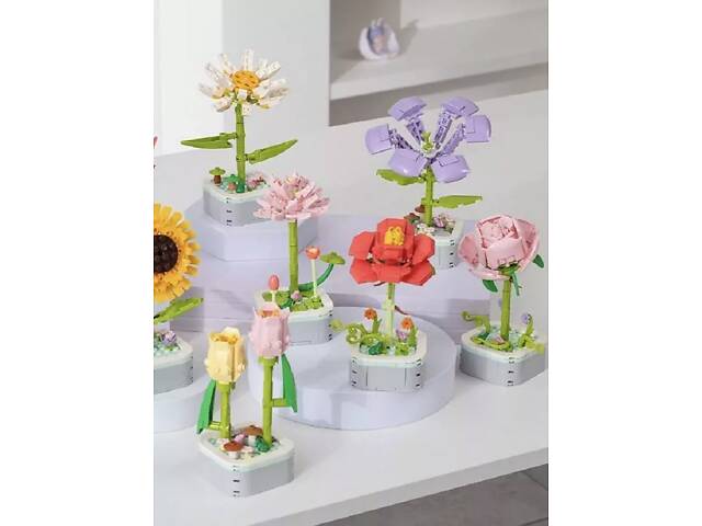 Конструктор Gesan Flower (модель 25-106, 114 деталей) - Фото 2