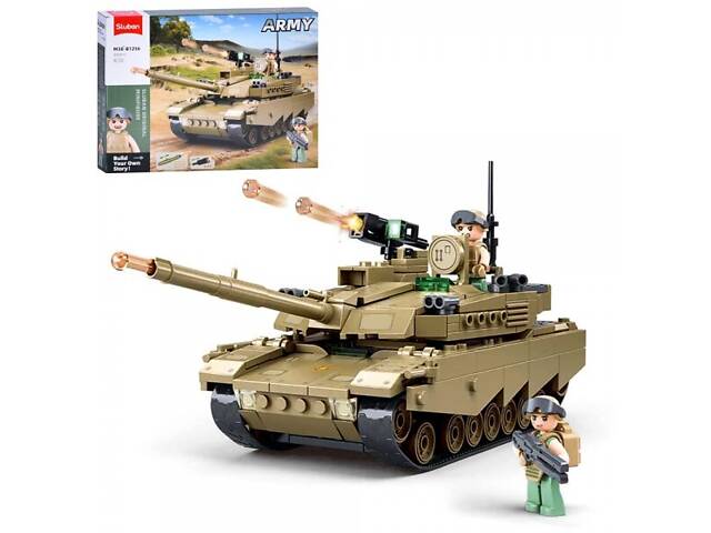 Конструктор игровой Sluban Army M38-B1256 322 деталей - Фото 1