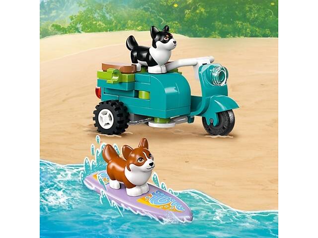 Конструктор ігровий Собачі пригоди на серфі та скутері 42641 113 деталей - Фото 6