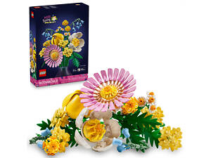 Конструктор LEGO Botanicals Миниатюрный солнечный букет 373 детали (10347)