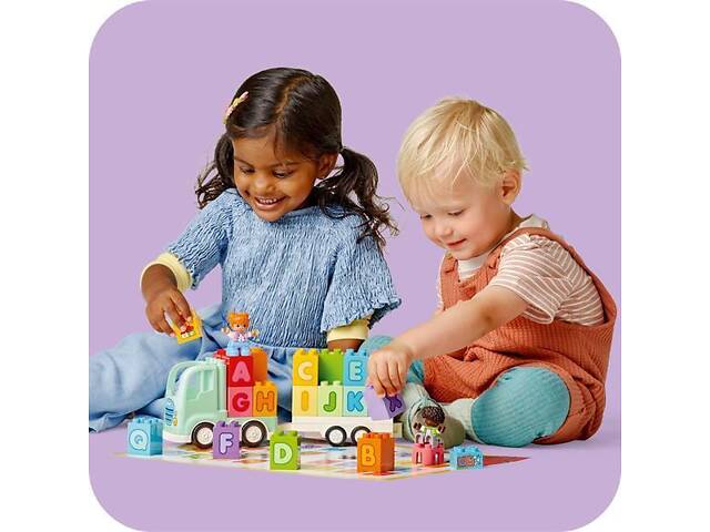 Конструктор LEGO DUPLO Town Грузовик с алфавитом 36 деталей (10421) - Фото 5
