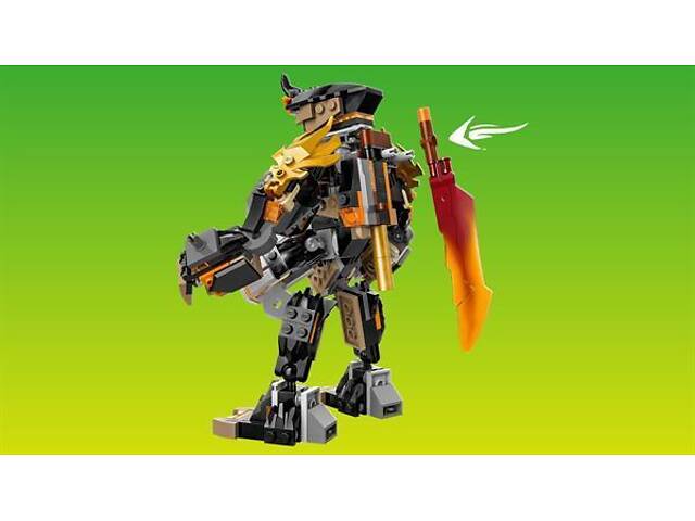 Конструктор LEGO Ninjago Робот Коула для місії та Дракон Зейн 364 Деталі (71854) - Фото 2