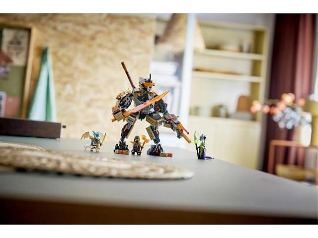 Конструктор LEGO Ninjago Робот Коула для місії та Дракон Зейн 364 Деталі (71854) - Фото 8