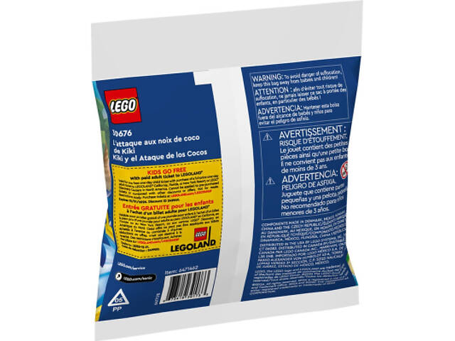 Конструктор LEGO Sonic Кокосовая атака Кики (30676) - Фото 3