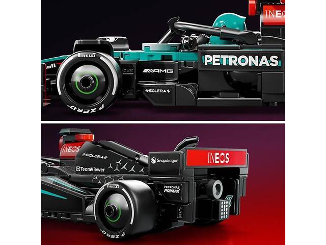 Конструктор LEGO Speed Champions Гоночный автомобиль Mercedes-AMG F1 W15, 267 деталей (77244) - Фото 6