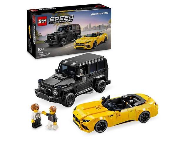 Конструктор LEGO Speed Champions Mercedes-AMG G 63 и Mercedes-AMG SL 63, 808 деталей (76924) - Фото 1
