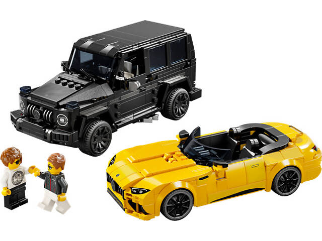 Конструктор LEGO Speed Champions Mercedes-AMG G 63 и Mercedes-AMG SL 63, 808 деталей (76924) - Фото 4