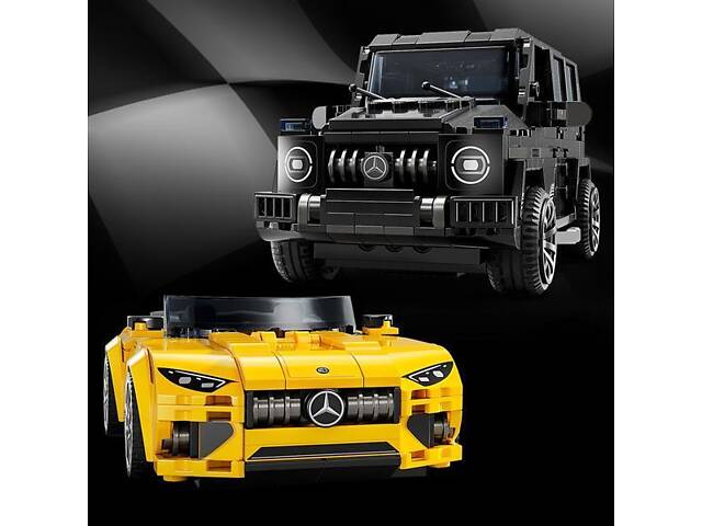 Конструктор LEGO Speed Champions Mercedes-AMG G 63 и Mercedes-AMG SL 63, 808 деталей (76924) - Фото 5