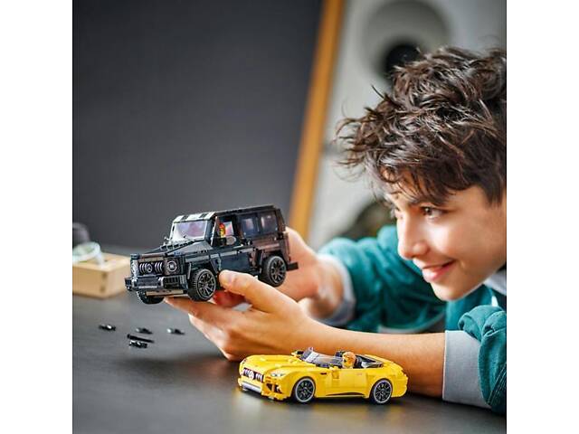Конструктор LEGO Speed Champions Mercedes-AMG G 63 и Mercedes-AMG SL 63, 808 деталей (76924) - Фото 8