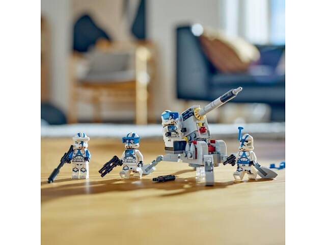 Конструктор LEGO Star Wars Боевой отряд бойцов-клонов 501-го легиона 119 деталей (75345) - Фото 7