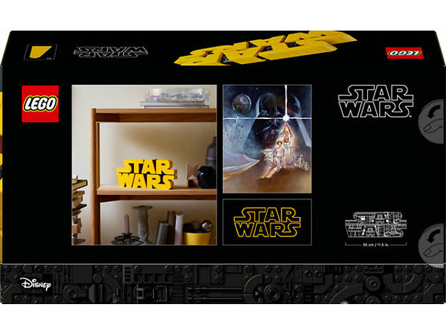 Конструктор LEGO Star Wars Логотип із кубиків Зоряні війни 700 деталей (75407) - Фото 3