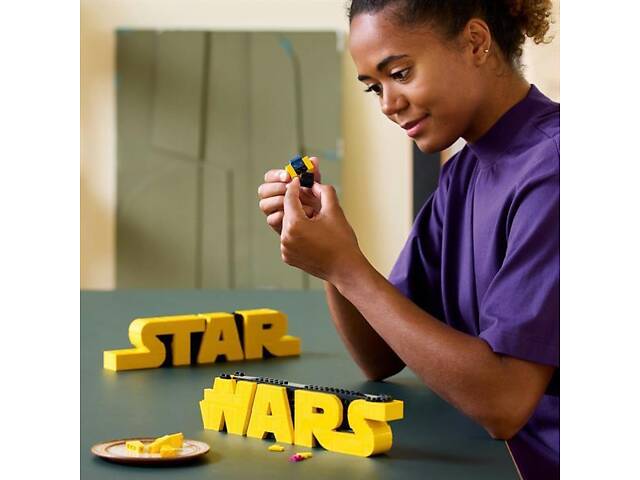Конструктор LEGO Star Wars Логотип із кубиків Зоряні війни 700 деталей (75407) - Фото 9