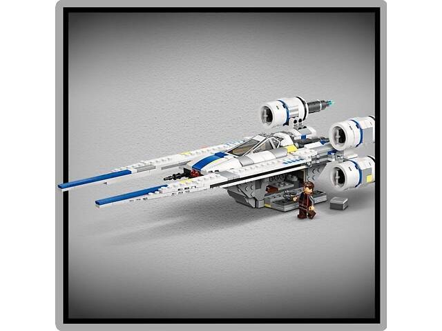Конструктор LEGO Star Wars Повстанский истребитель U-Wing 594 детали (75399) - Фото 4