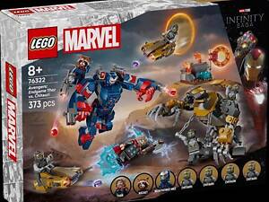 Конструктор LEGO Super Heroes Месники Фінал Тор проти Чітаурі 373 деталі (76322)