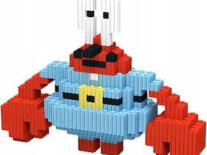 Конструктор MAGIC BLOCKS – Мистер Крабс (ZK-34, 560 деталей)