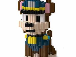 Конструктор MAGIC BLOCKS – Щенок Чейз (WWD-01, 560 деталей)