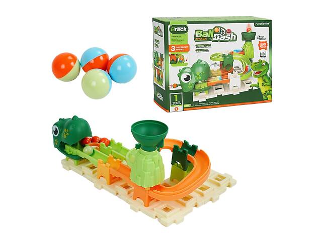 Конструктор No Brand Ball Dash Динозавр U-34 28 деталей Разноцветный (153856) - Фото 2