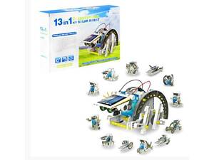 Конструктор робот на солнечных батареях Solar Robot 13 в 1