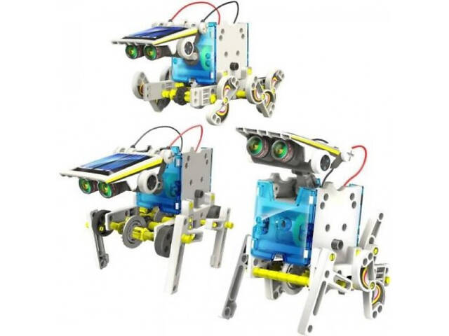 Конструктор робот на солнечных батареях Solar Robot 14 в 1 - Фото 5