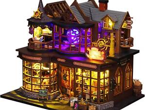 Конструктор-румбокс Diy House Magic Treasure House 23.5x18x22 см Разноцветный (2104618649)