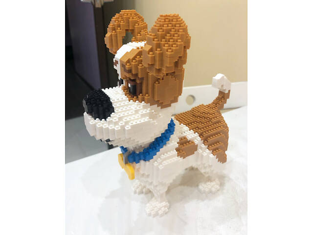 Конструктор Собака Макс RESTEQ 20х12х23 см. Конструктор з мультика Таємне життя свійських тварин - Фото 5