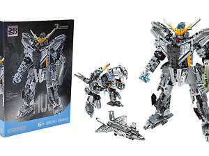 Конструктор трансформер 3 в 1 робот, динозавр, літак 884 деталі 88034A