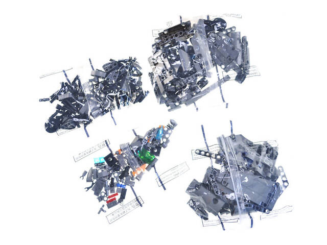 Конструктор трансформер 3 в 1 робот, динозавр, літак 884 деталі 88034A - Фото 4