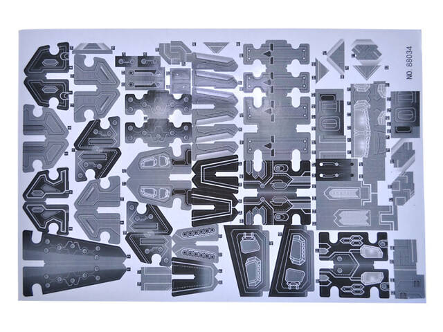 Конструктор трансформер 3 в 1 робот, динозавр, літак 884 деталі 88034A - Фото 5