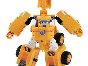 Конструктор-трансформер Super Wings Small Blocks 2-in-1 Buildable Transforming Vehicle Donnie, Донни (EU385007)