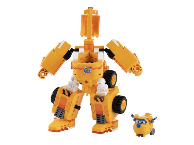 Конструктор-трансформер Super Wings Small Blocks 2-in-1 Buildable Transforming Vehicle Donnie, Донни (EU385007) - Фото 2